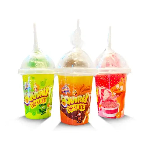 Sweet Flash Squirly Dip&Lick 15 Stück im Karton