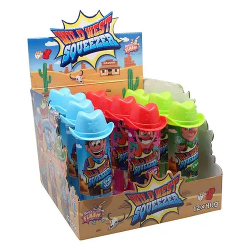 Sweet Flash Wild West Squeezer 12 Stück im Karton