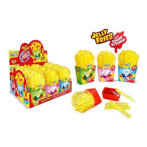 Sweet Flash Jelly Fries with Ketchup 12 Stück im Karton