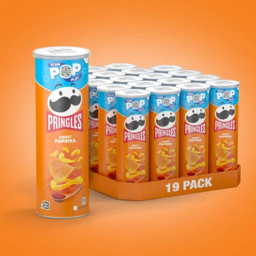 Pringles Sweet Paprika 19x165g im Karton
