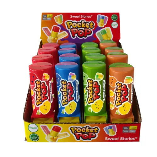 Sweet Stories Pocket Pop 16 Stück im Karton