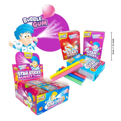 Sweet Flash Star Sticks 18 Stück im Karton