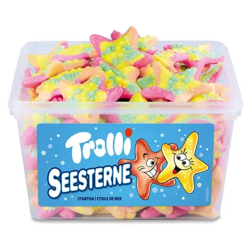 Trolli Seesterne 75 Stück in der Dose