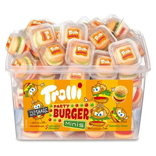 Trolli Mini Burger 600g in der Dose