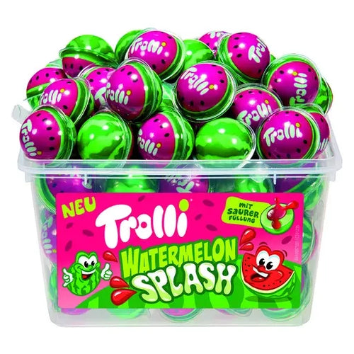 Trolli Watermelon Splash 60 Stück in der Dose