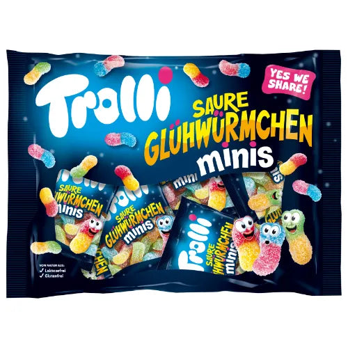 Saure Glühwürmchen minis 200g