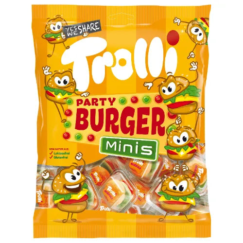 Trolli Party Burger Minis 17 Stück