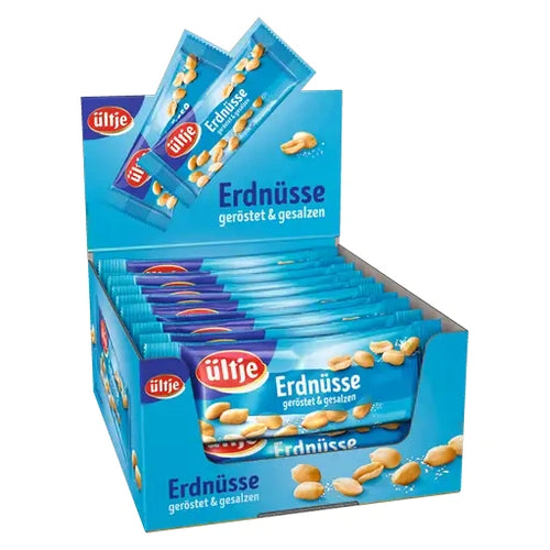 ültje Erdnüsse geröstet und gesalzen 20x50g im Karton