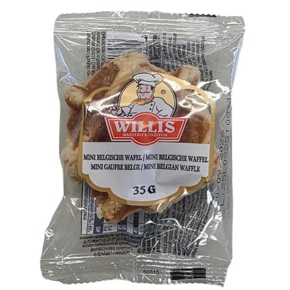 Willis Mini Belgische Waffeln 50 Stück im Beutel