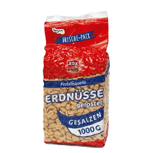 XOX Erdnüsse gesalzen 1000g im Beutel