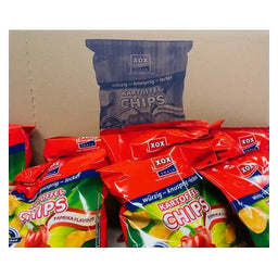 XOX Karnevalschips Paprika 56x25g im Karton
