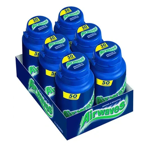 Airwaves Menthol&Eucalyptus 6x50 Dragees