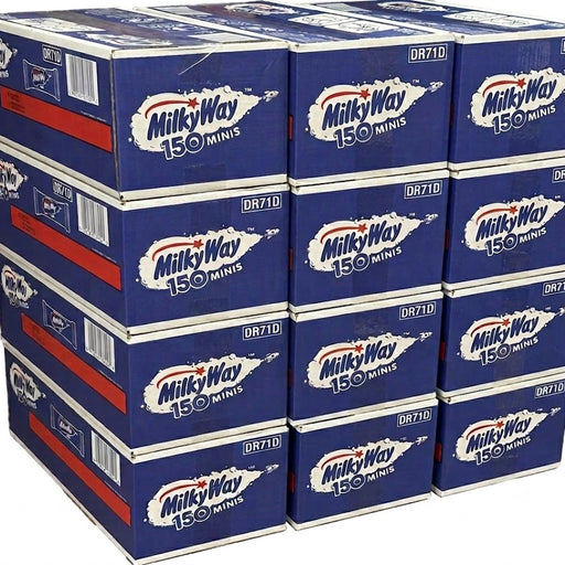 12 Kartons Milky Way Mini 1.800 Stück