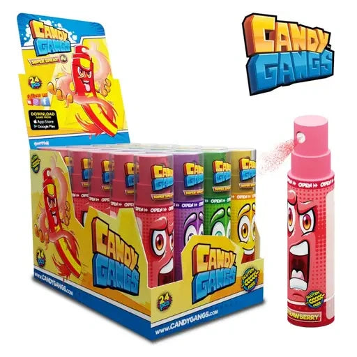 Candy Gangs Super Spray 24 Stück im Karton