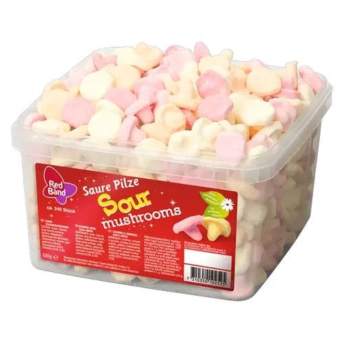 Red Band Saure Pilze 240 Stück in der Dose