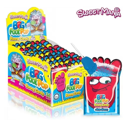 Sweetmania Big Foot Pop 36 Stück im Karton