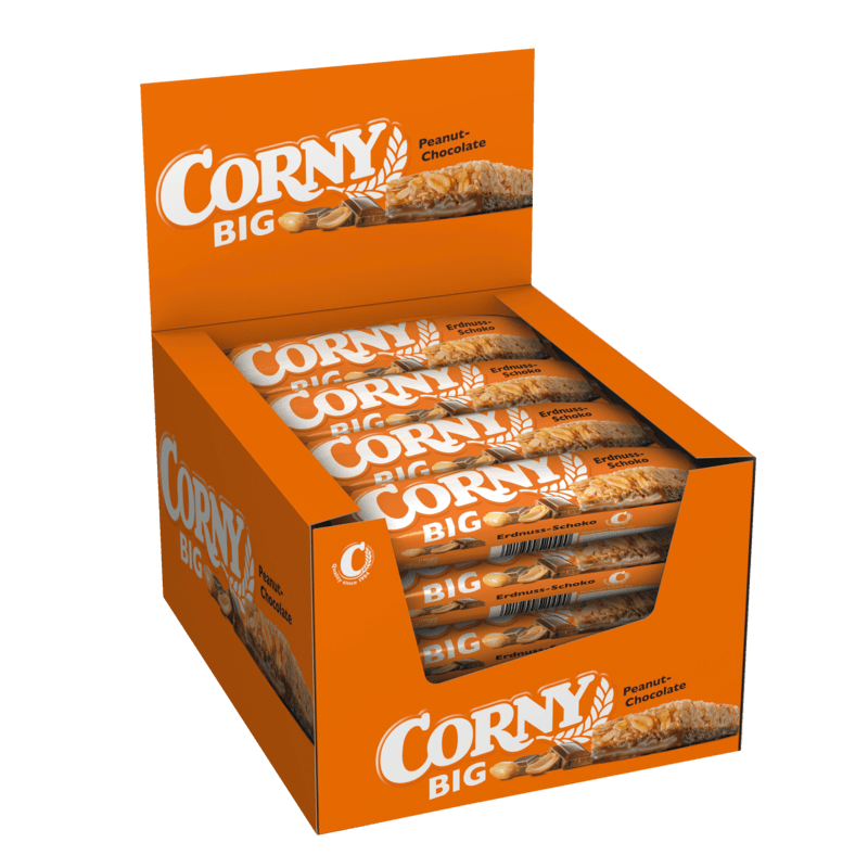 Corny BIG Erdnuss Schoko Karton