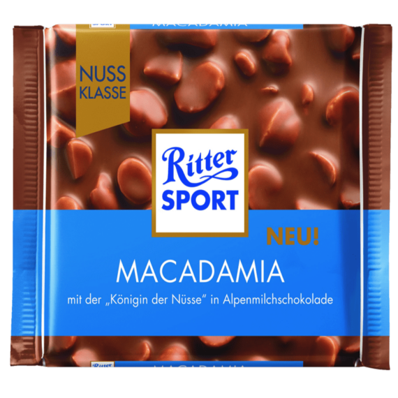 Ritter Sport<br> Macadamia<br> 100g <br>