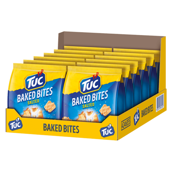 TUC<br> Bakes Bites Salted<br> 6x110g im Karton<br>