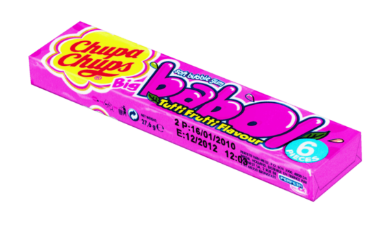 Chupa Chups<br>  Big Babol Tutti Frutti<br>  20 Stück im Karton<br>