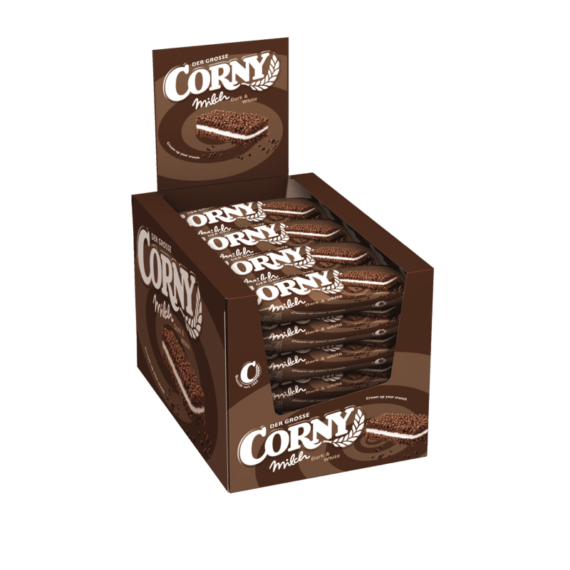 Corny<br>  Milch Dark&White<br>  24x40g im Karton<br>