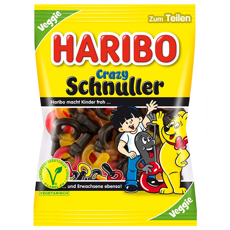 Haribo<br> Crazy Schnuller<br> 200g<br>