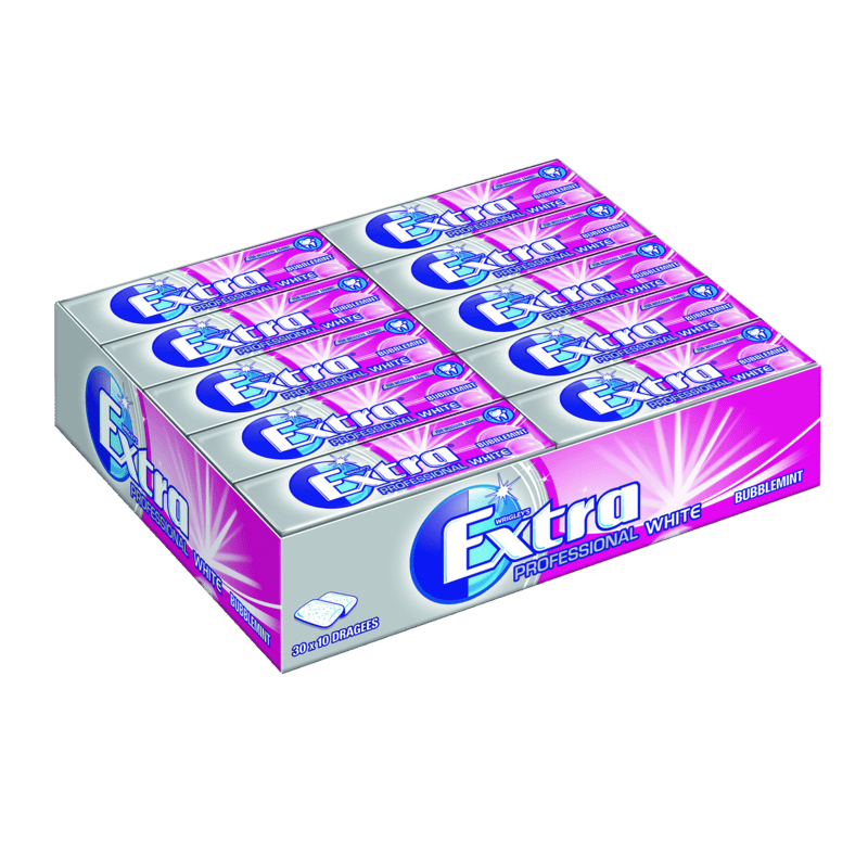 Wrigley's Extra Professional<br>   Bubblemint<br>   30x10 Dragees<br>