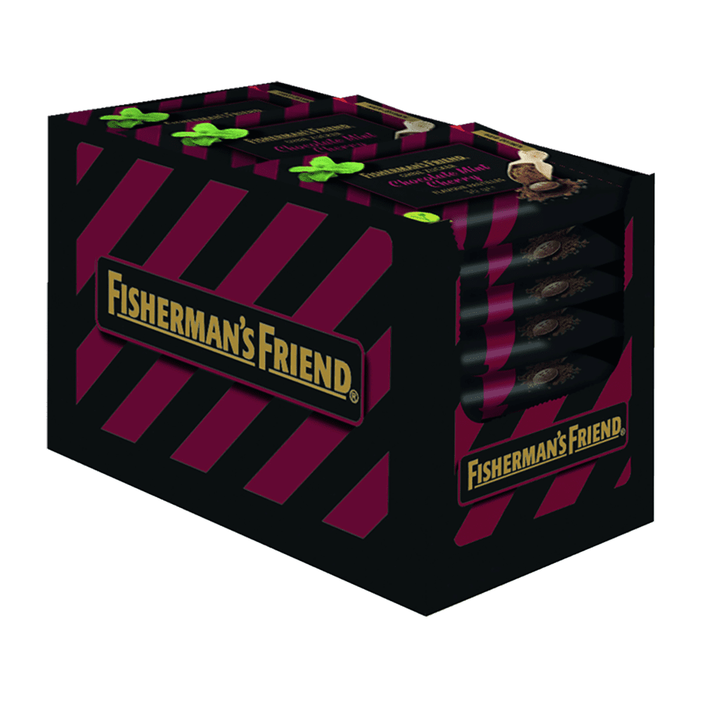 Fisherman's Friend<br> Chocolate Mint Cherry<br> 20 Beutel im Karton<br>