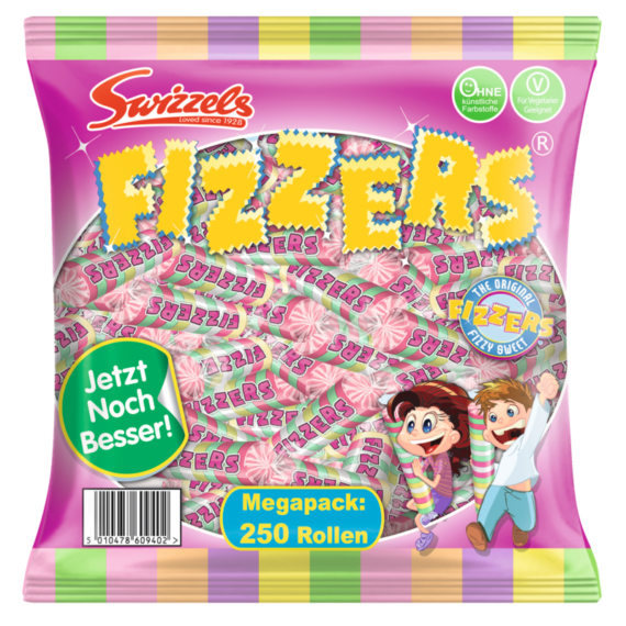 Swizzels<br> Fizzers<br> 250 Rollen<br>