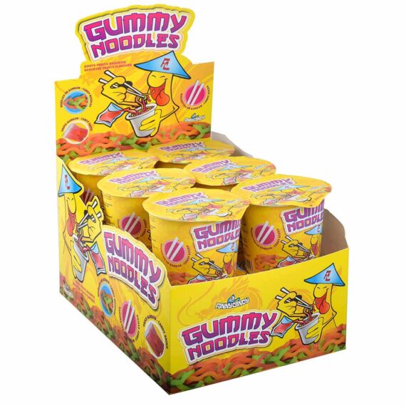 Funny Candy<br> Gummy Noodles<br> 12 Stück im Karton<br>