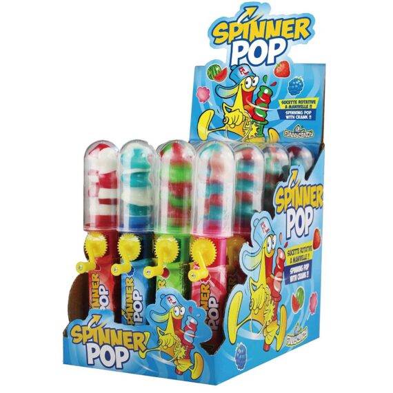 Funny Candy<br> Spiner Pop<br> 12 Stück im Karton<br>