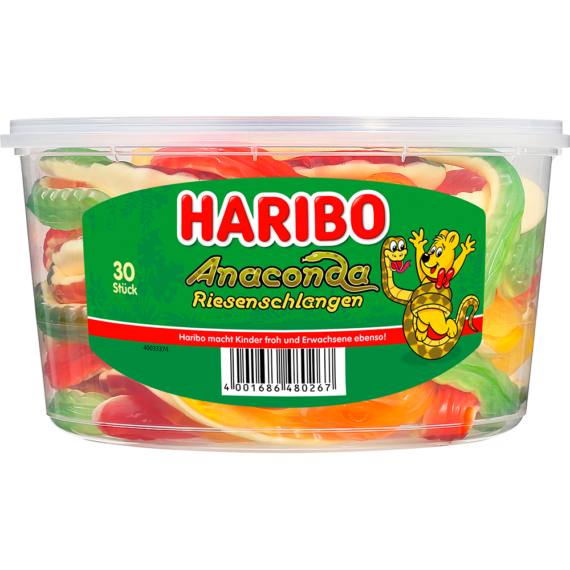 Haribo Anaconda Riesenschlangen Dose