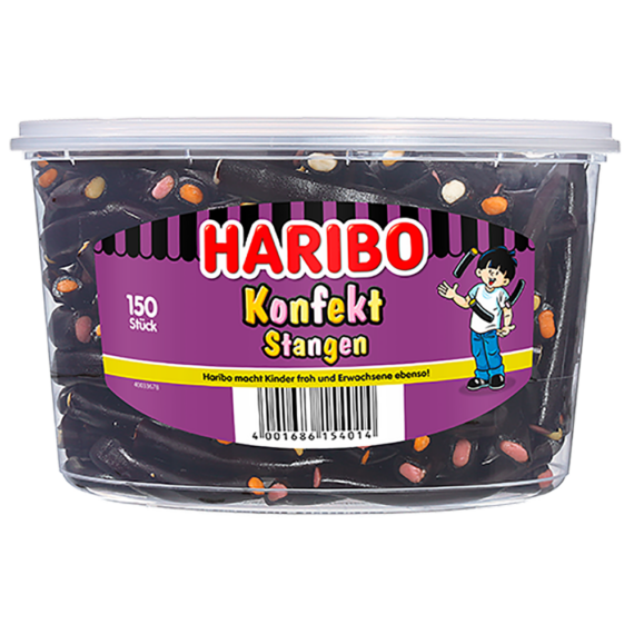 Haribo Konfekt Stangen Dose