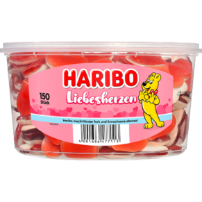 Haribo Liebesherzen Dose