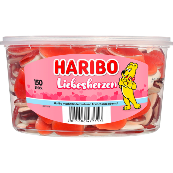 Haribo Liebesherzen Dose