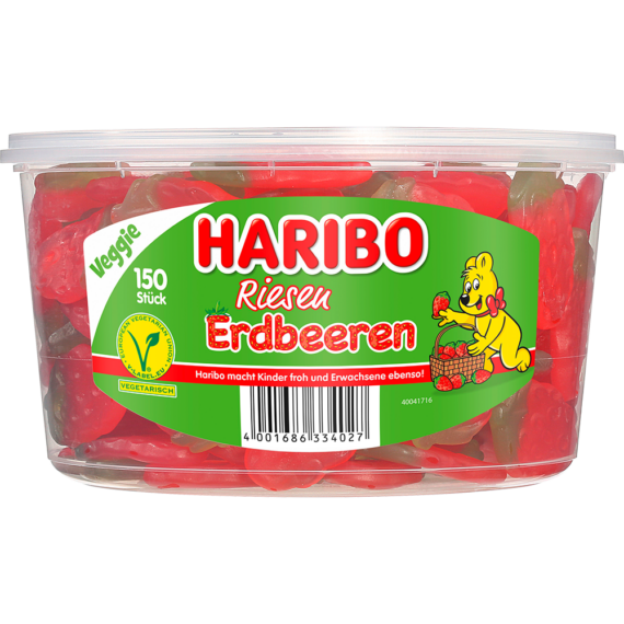 Haribo Riesen Erdbeeren Dose