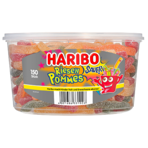 Haribo Riesen Pommes Dose