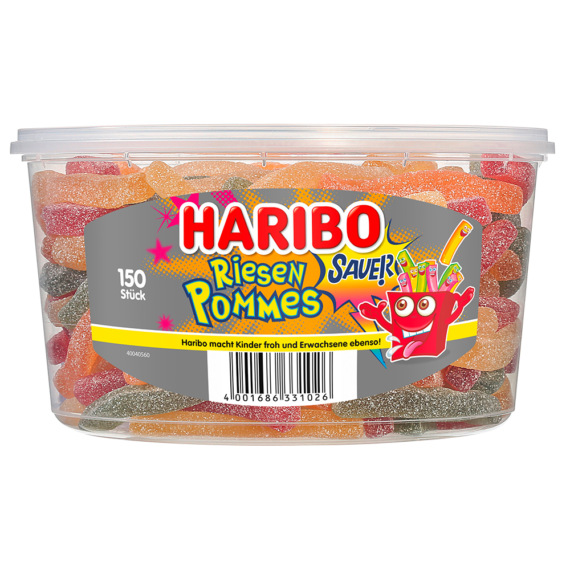 Haribo Riesen Pommes Dose