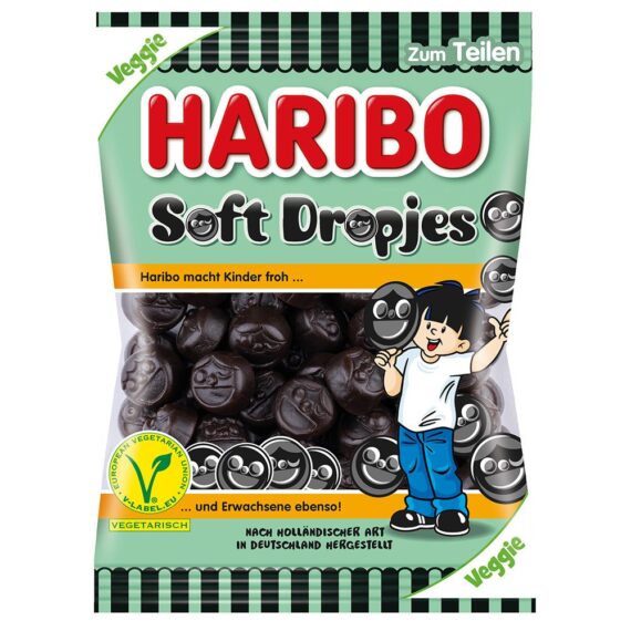 Haribo<br> Soft Dropjes<br> 175g<br>