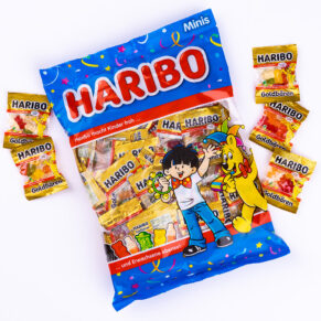 Haribo<br>Goldbären Minis<br> ca. 100 Stück im Beutel<br>