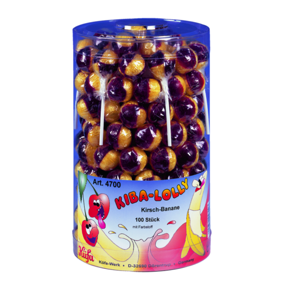Küfa<br>  Kiba Lolly<br>  100 Stück in der Dose<br>