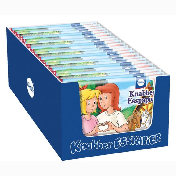 Küchle<br> Knabber Esspapier Bibi+Tina<br> 25x25g im Tray<br>