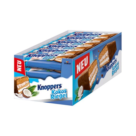 Knoppers<br> KokosRiegel<br> 24x40g im Karton<br>