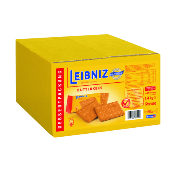 Bahlsen<br>Leibniz Butterkeks 3er<br>96 Stück im Karton<br>