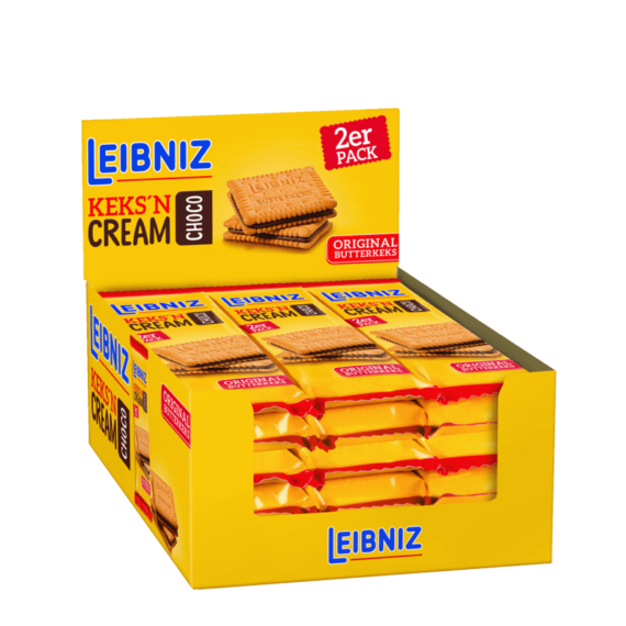 Leibniz<br> Keks&Cream<br> 18 2er Pack á 38g<br>