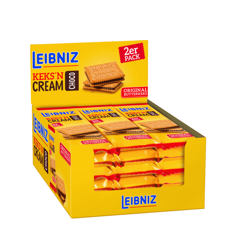 Leibniz<br> Keks&Cream<br> 18 2er Pack á 38g<br>