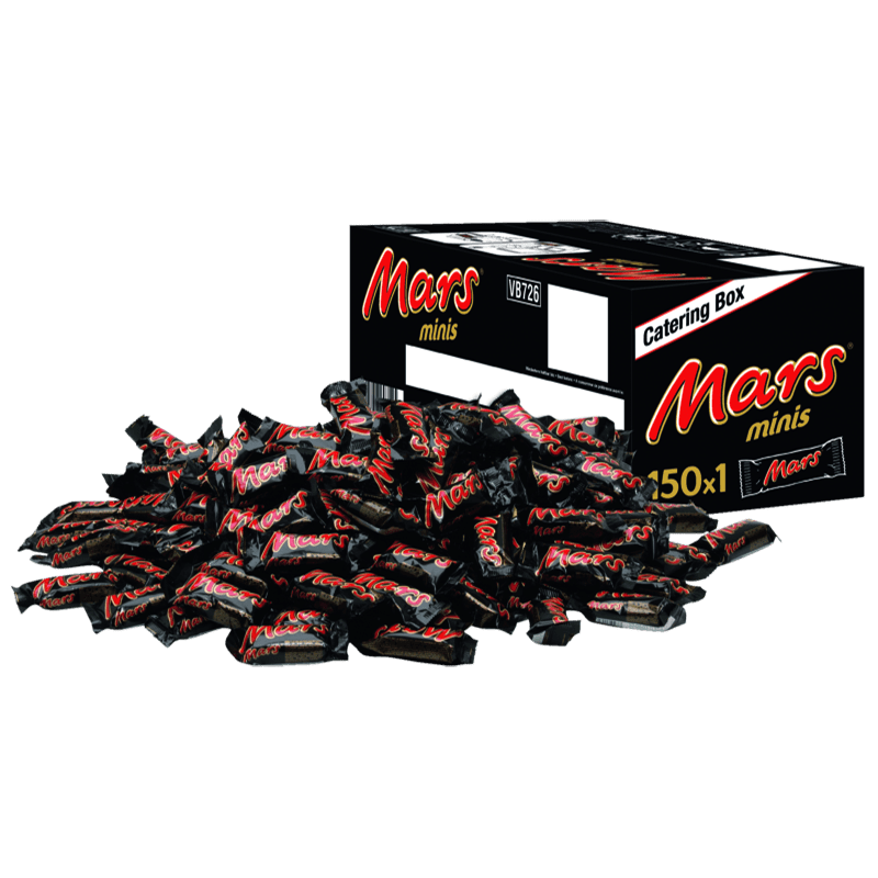 Snickers<br>Mini<br>150 Stück im Karton<br>
