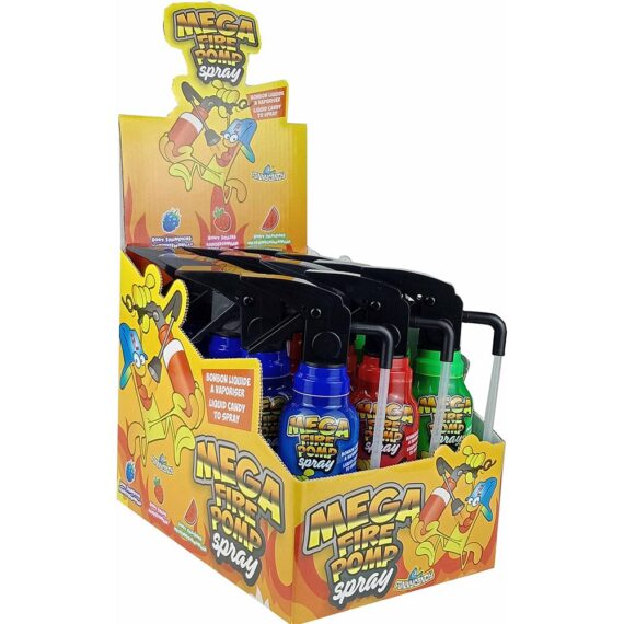 Funny Candy<br> MEGA Fire Pomp Spray<br> 12 Stück im Karton<br>