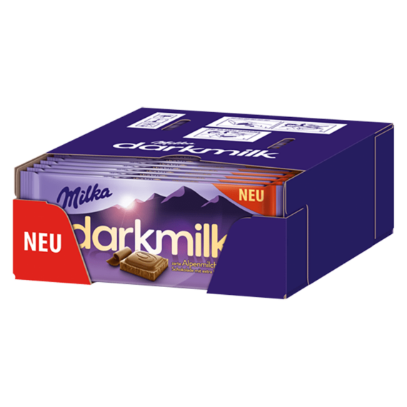 Milka<br> Dark Milk Alpenmilch<br> 25x85g im Karton<br>