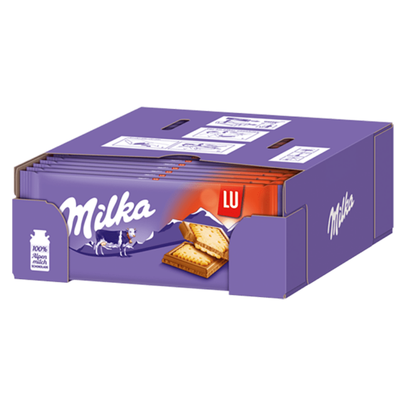 Milka<br> Lu Kekse<br> 18x87g im Karton<br>